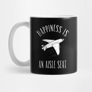 Air Travel Aisle Seat Mug